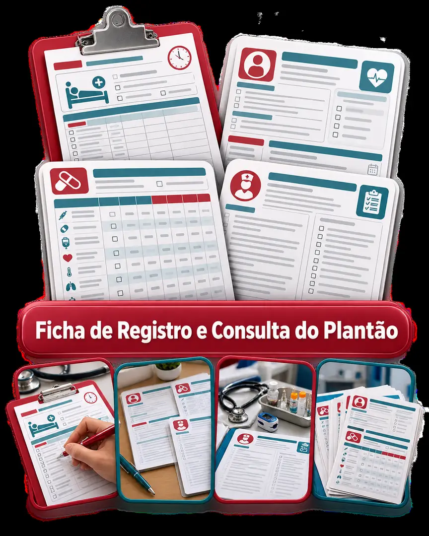 Bônus 3 — Ficha de Registro e Consulta do Plantão